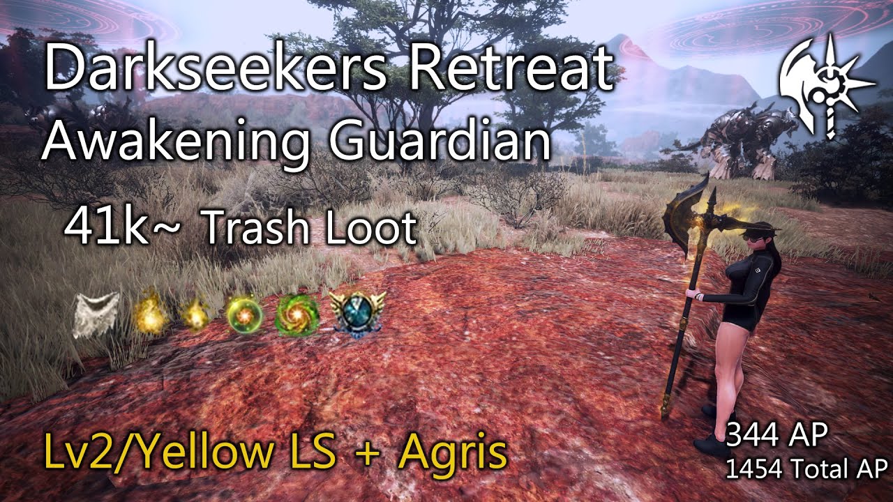 Black Desert Online | Awakening Guardian Darkseekers Retreat 41k TL 344AP [LS2 Agris] - AFTER UPDATE
