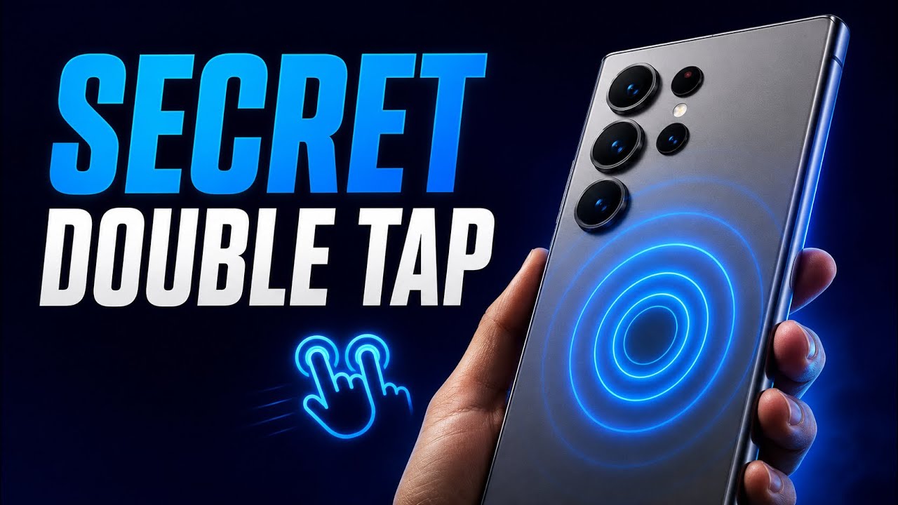Включите двойной тап по задней панели на любом телефоне Samsung! Скрытая функция, которая работае...