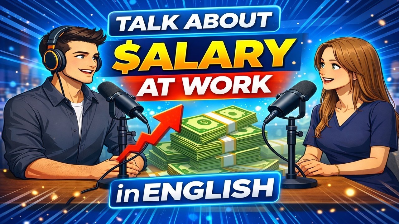 How to Talk About Salary at Work in English | English Conversation Practice