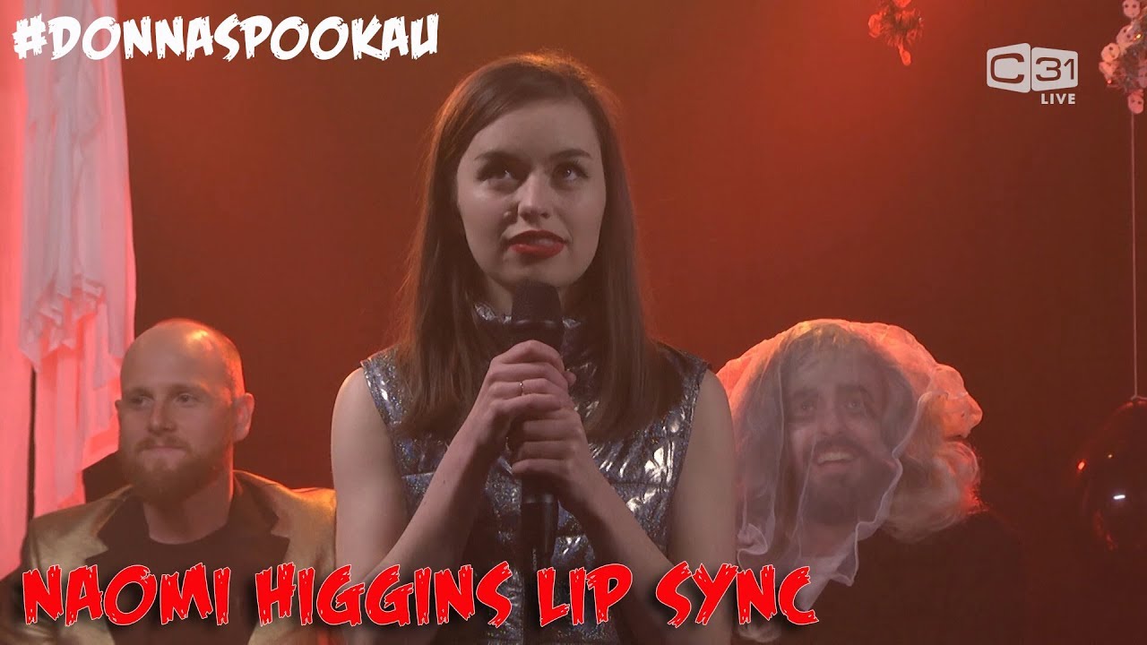Naomi Higgins Lip Sync For Your Life - The Aunty Donna LIVE Spooktacular - #DonnaSpookAU