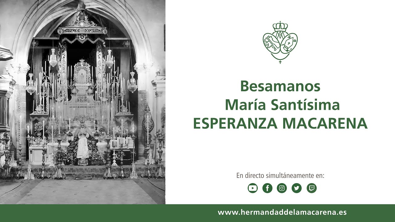 Besamanos María Santísima de la Esperanza - Jueves 18 de diciembre