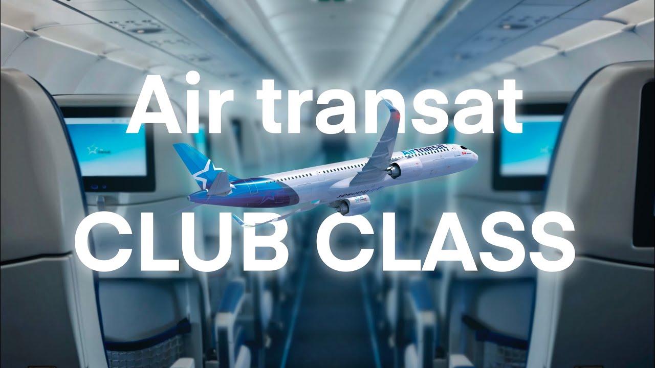 Air Transat Club Class Review | a321NeoLR | YUL - LGW