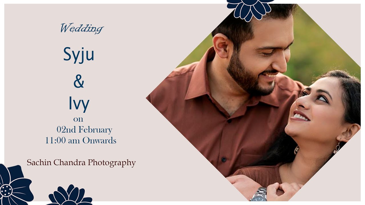 Wedding || Syju & Ivy