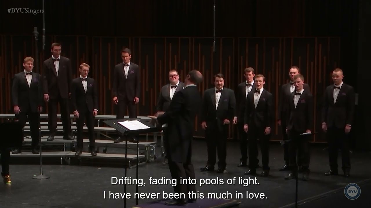 In Love with You | BYU Singers, Andrew Crane conductor