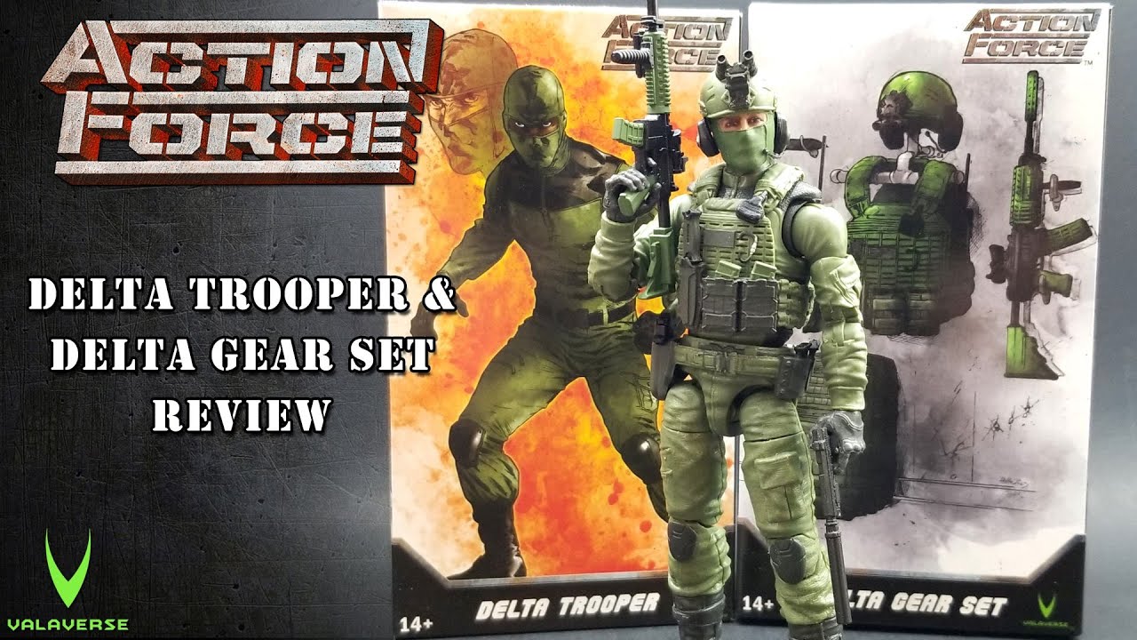 Обзор набора аксессуаров Valaverse Action Force Delta Trooper и Delta Gear Pack