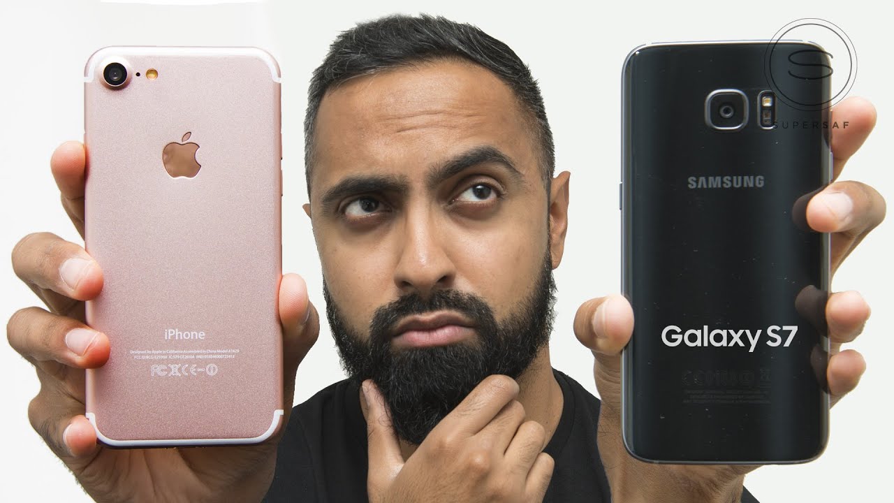 iPhone 7 против Samsung Galaxy S7