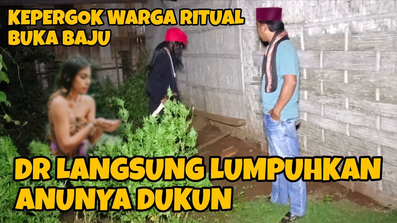 GAGALKAN RITUAL DUKUN  DIBELAKANG RUMAH WARGA MAKIN PANIK TEROR KI GEMBUL | dang rajo terbaru