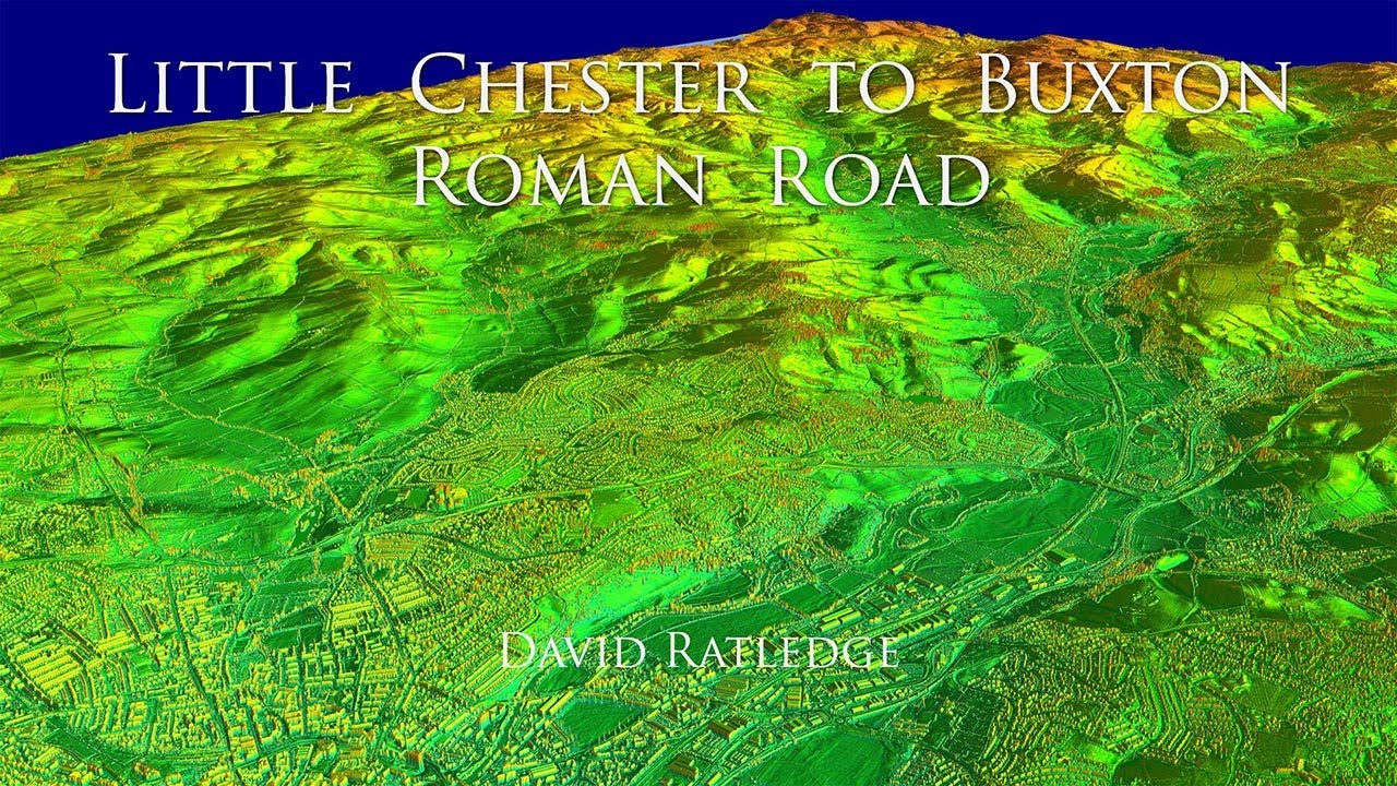 Little Chester to Buxton Roman Road