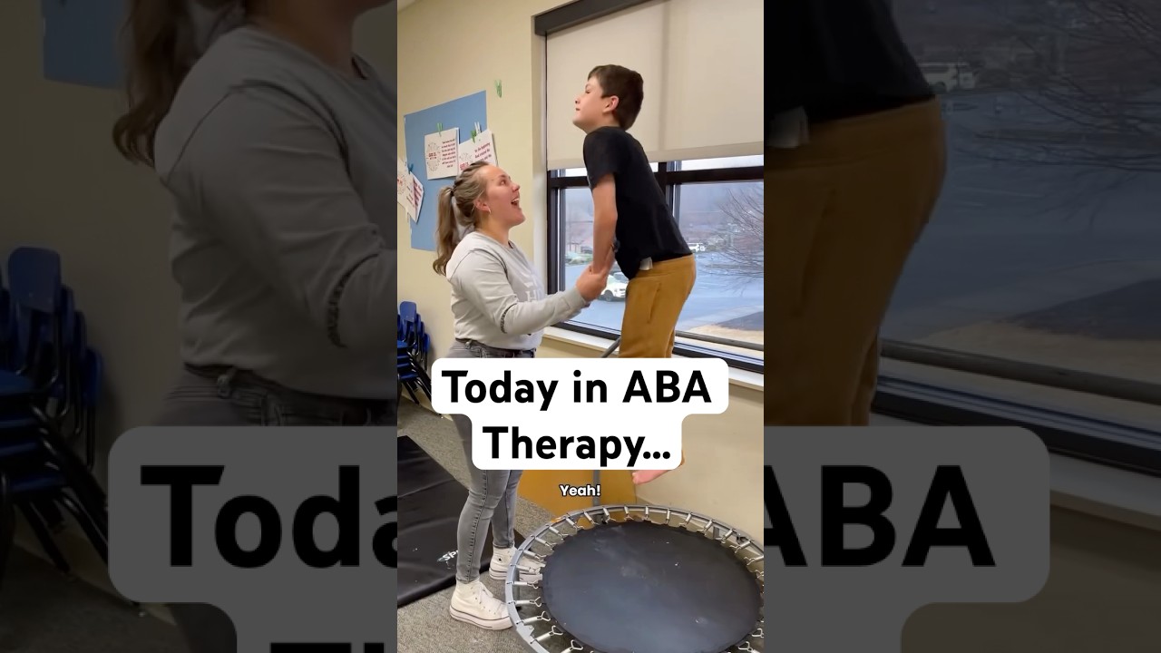 Here&rsquo;s everything we did in ABA Therapy today 🥰 #autism #therapy #appliedbehavioranalysis