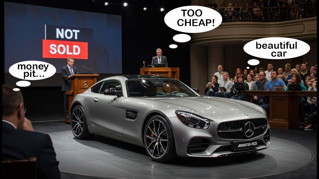 Mercedes AMG GT fails to meet reserve at CoPart Auction. Too cheap....or a money pit?