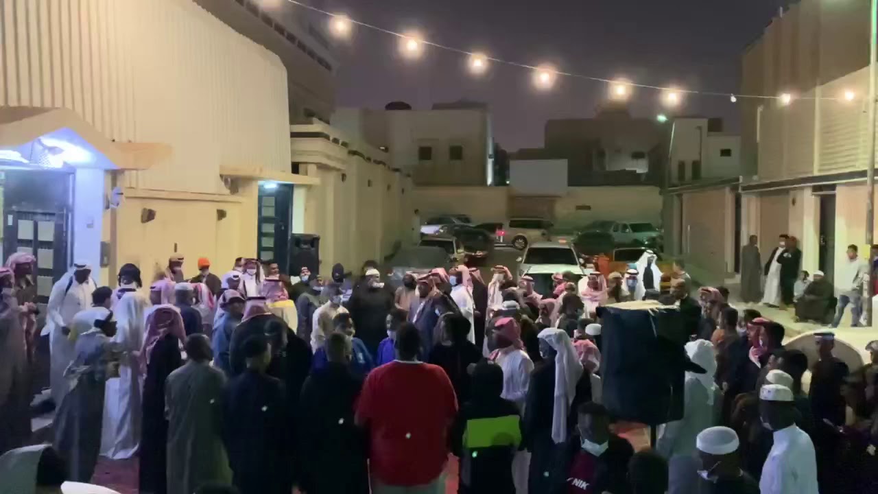 عرضة فرقة الليالي بمناسبة زواج محمد بن عباس