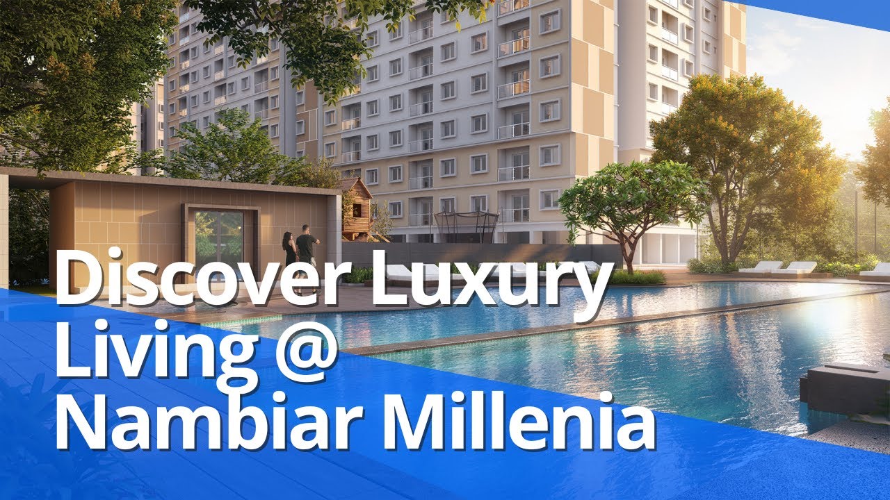 Discover Luxury Living at Nambiar Millenia Sarjapur Road - Nambiar Builders | 2BHK & 3BHK Apartments