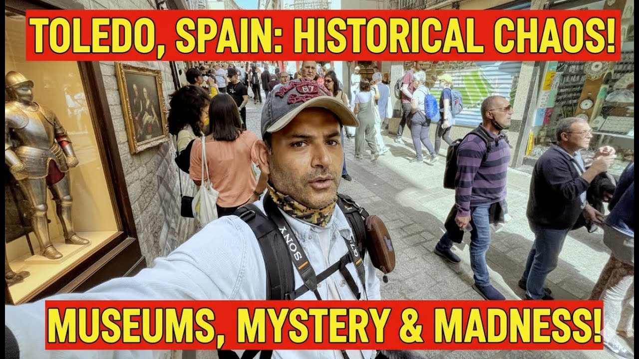 Spain travel vlog: A full day in Toledo and the exhaustion that followed
