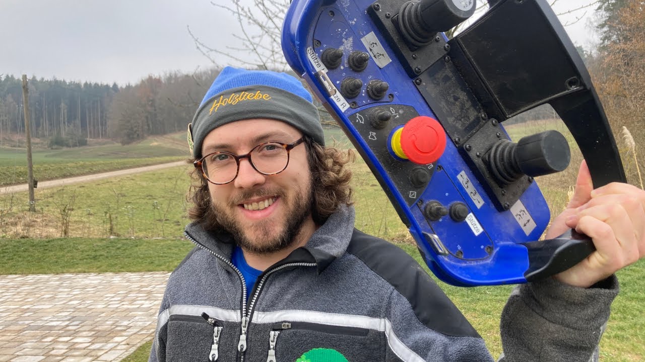 Fernsteuerung für den Rückewagen RW 14 Unterreiner und John Deere 6120