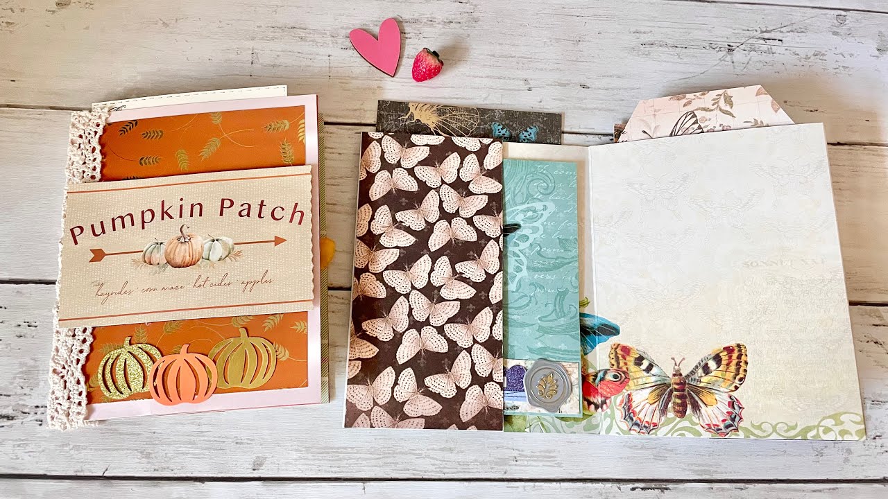 So Many Pockets, So Many Flips! Interactive Mini Album Tutorial
