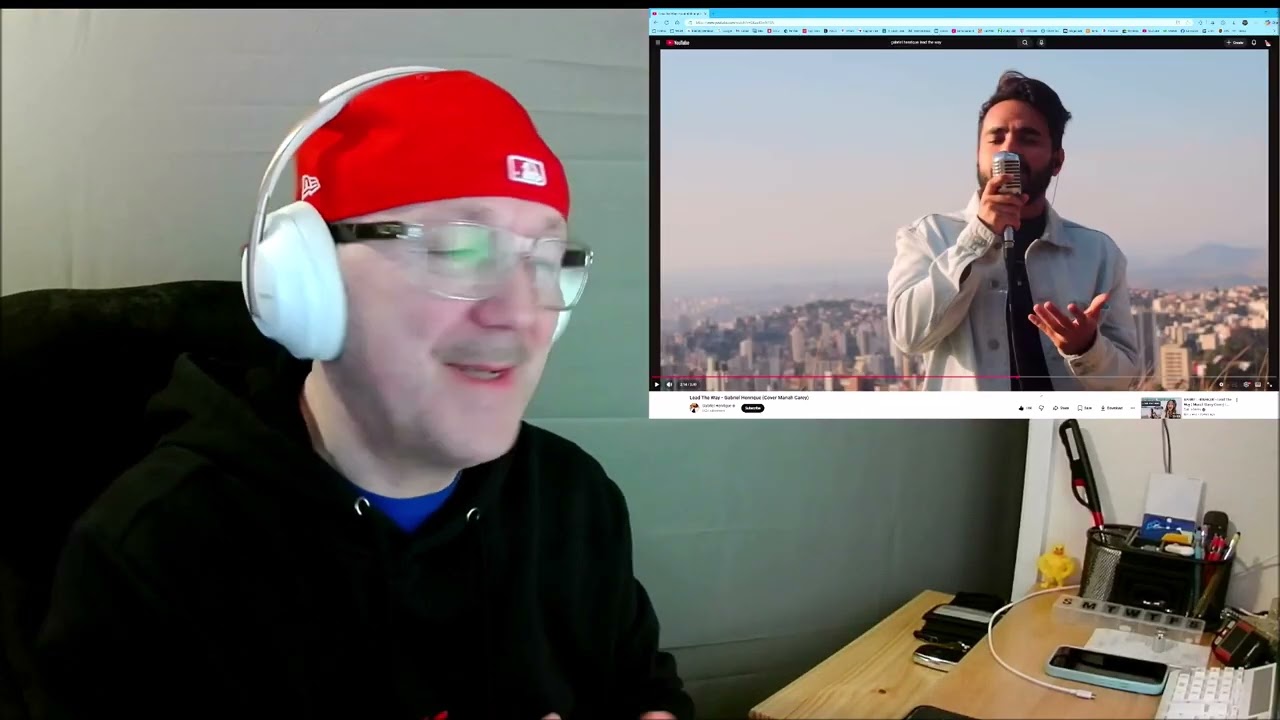 1st Time Reaction to Gabriel Henrique - Lead The Way (Cover)