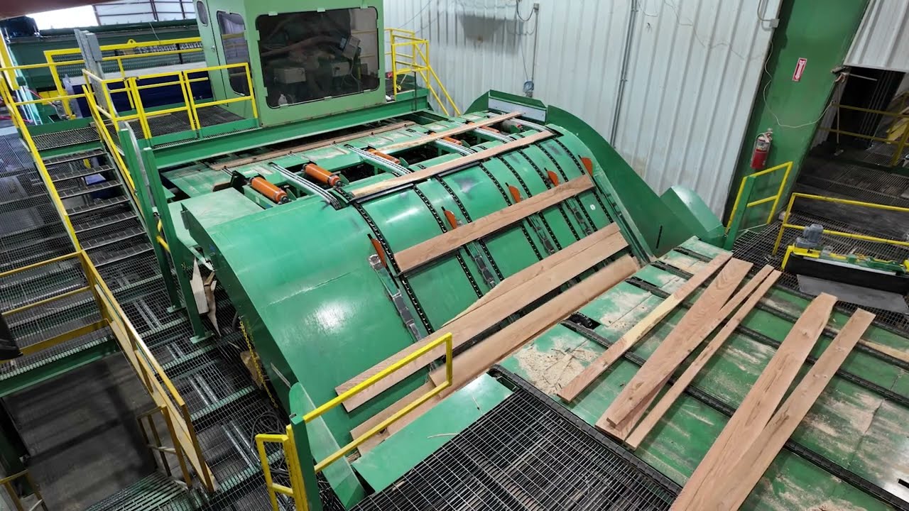 Optimized Grading Trim Line - East Perry Lumber Co
