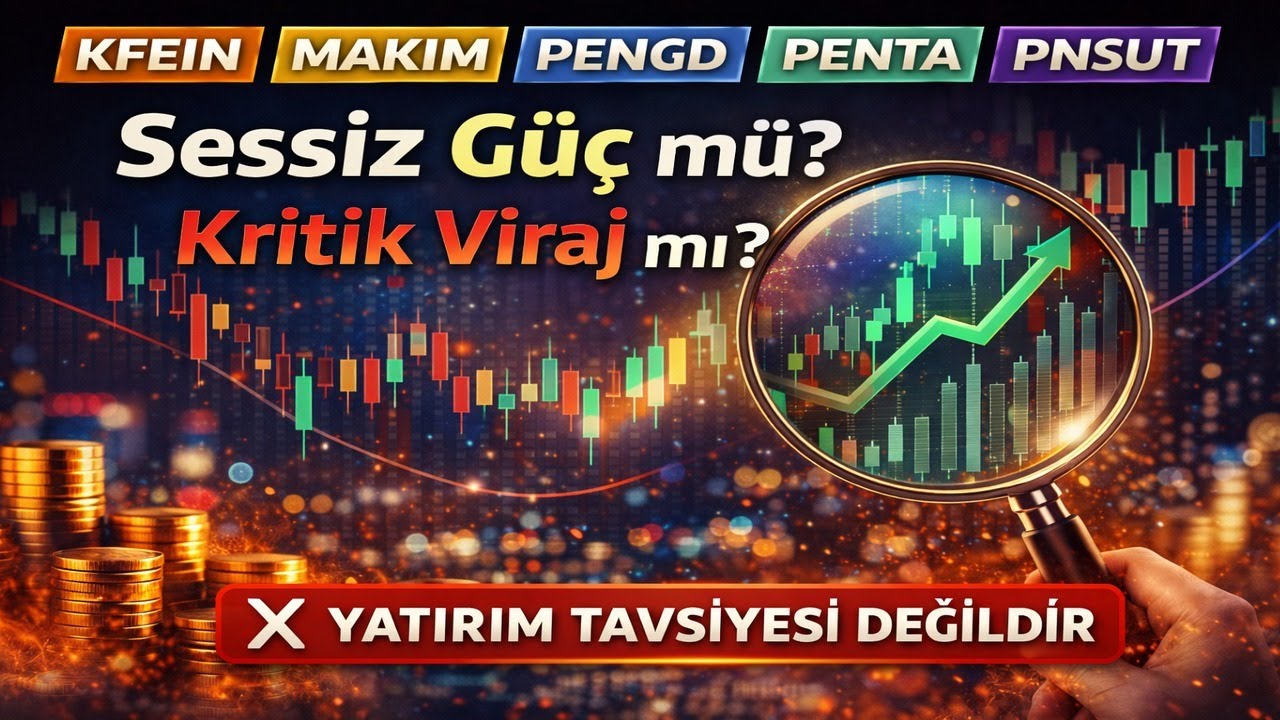 Bu Hisseler Şu An Ne Anlatıyor? | KFEIN MAKIM PENGD PENTA PNSUT