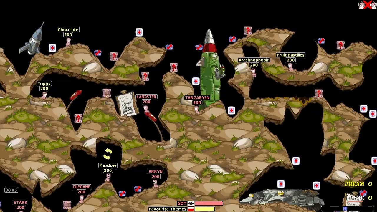 Worms Armageddon - Kaos League Playoffs - Season 11 Quarterfinal - Dream vs danie