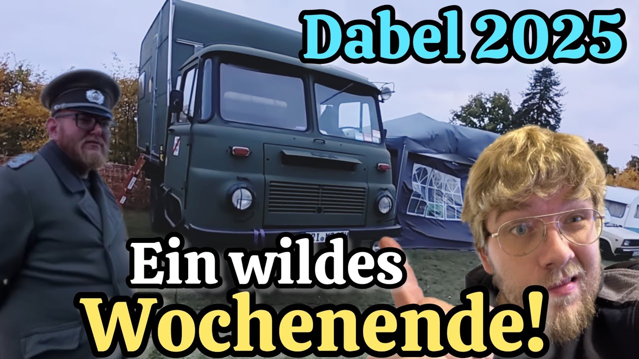 Camping mitten im Sturm am See! Wilde Autofunde auf dem DDR Treffen in Dabel
