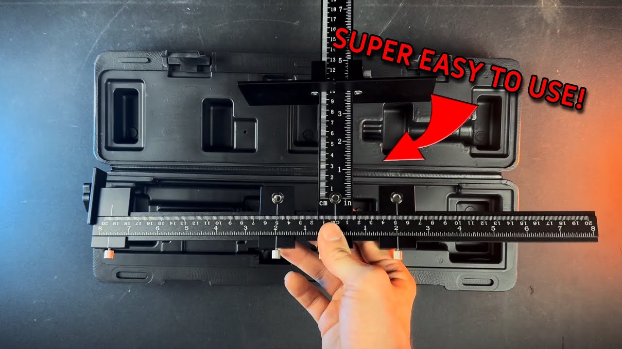 SUNCONY Cabinet Hardware Jig - Review & Demonstration