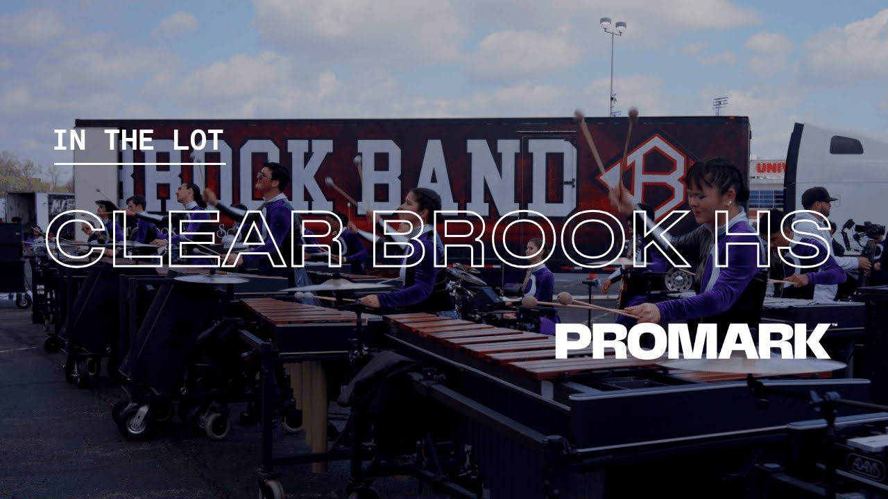 2025 Clear Brook Front Ensemble In The Lot | WGI Finals Weekend | ProMark