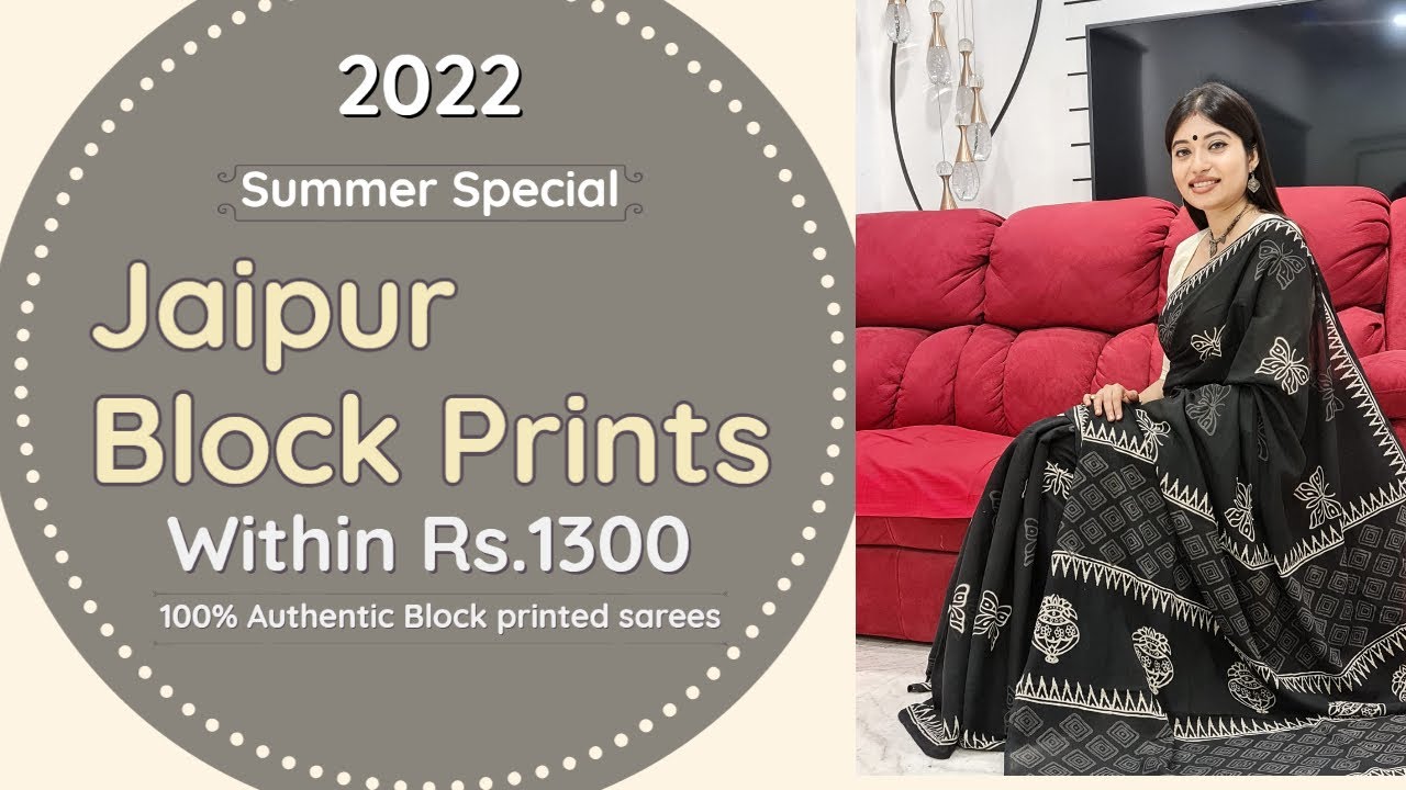 Debanjali's Hindi Series || 100% Authentic Jaipur Hand Block Prints || Within Rs1300 || |Ep248 ||