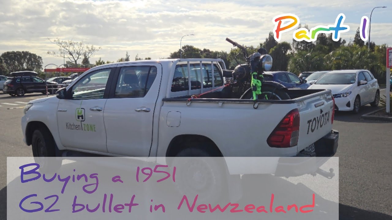 Buying a 1951 Royal Enfield G2 in Newzealand - Part 1 | Son of a Gun