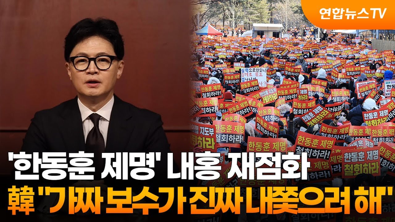 '한동훈 제명' 내홍 재점화…韓 