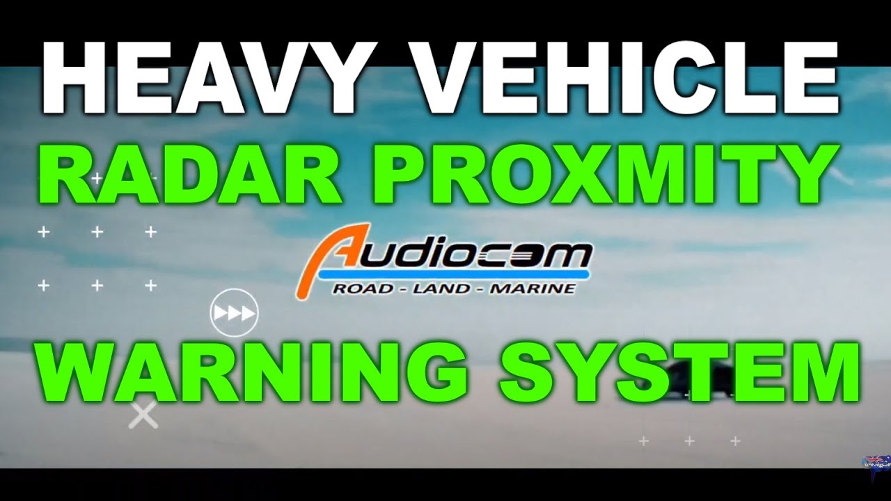 RADAR Proximity reverse sensor for plant equipment and heavy vehicles