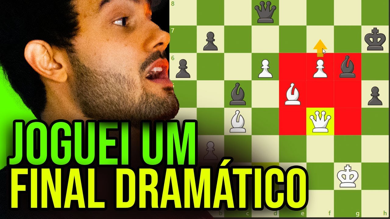 Nem eu esperava esse FINAL DRAMÁTICO!!!! Rumo ao Top 1 do Brasil Xadrez