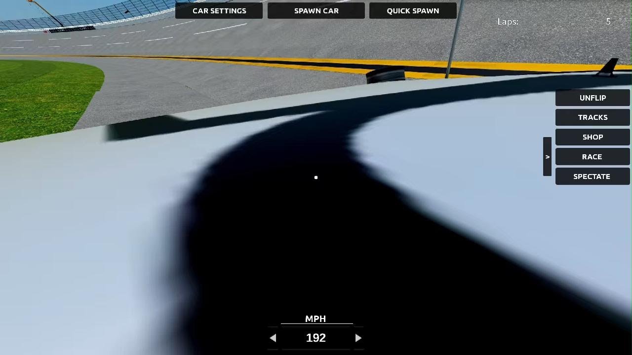 NASCAR in Roblox ￼