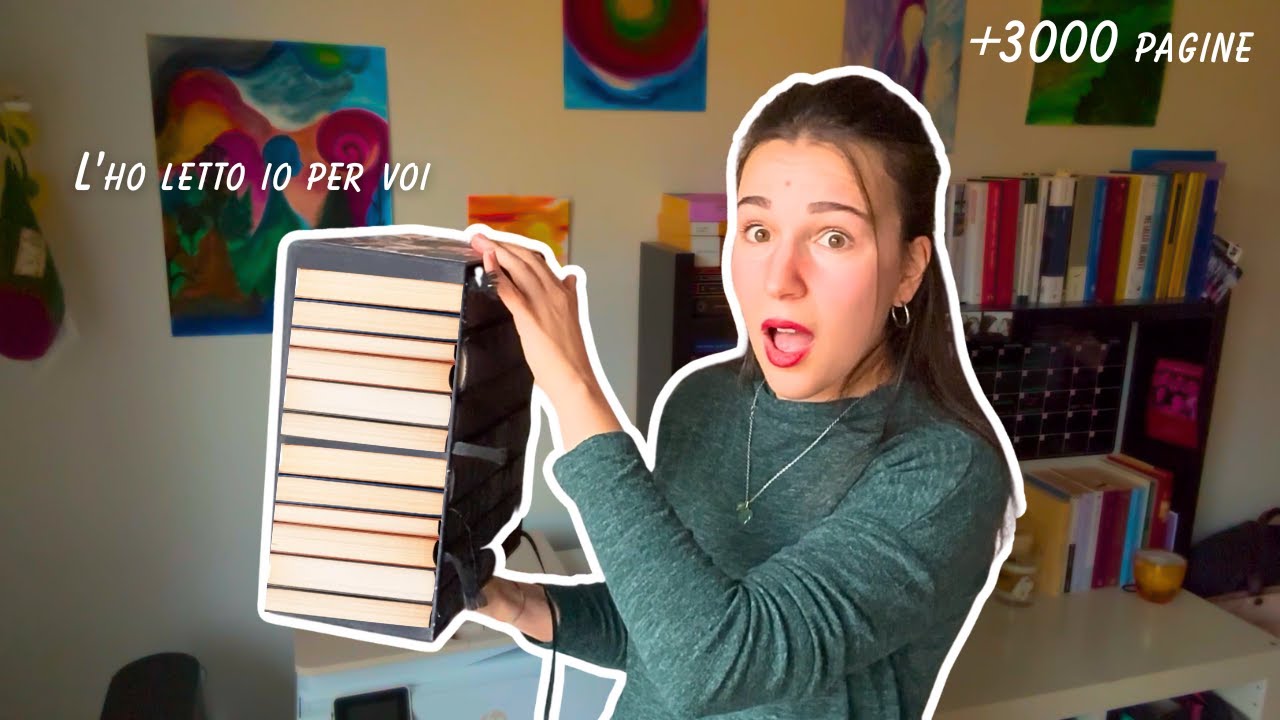 Ho letto IL ROMANZO PIÙ LUNGO DEL MONDO *no spoiler*