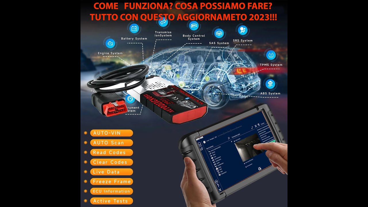 Autodiagnosi Professionale Autocom Delphi 2023, come funziona, quali funzioni, cosa riusciamo a fare