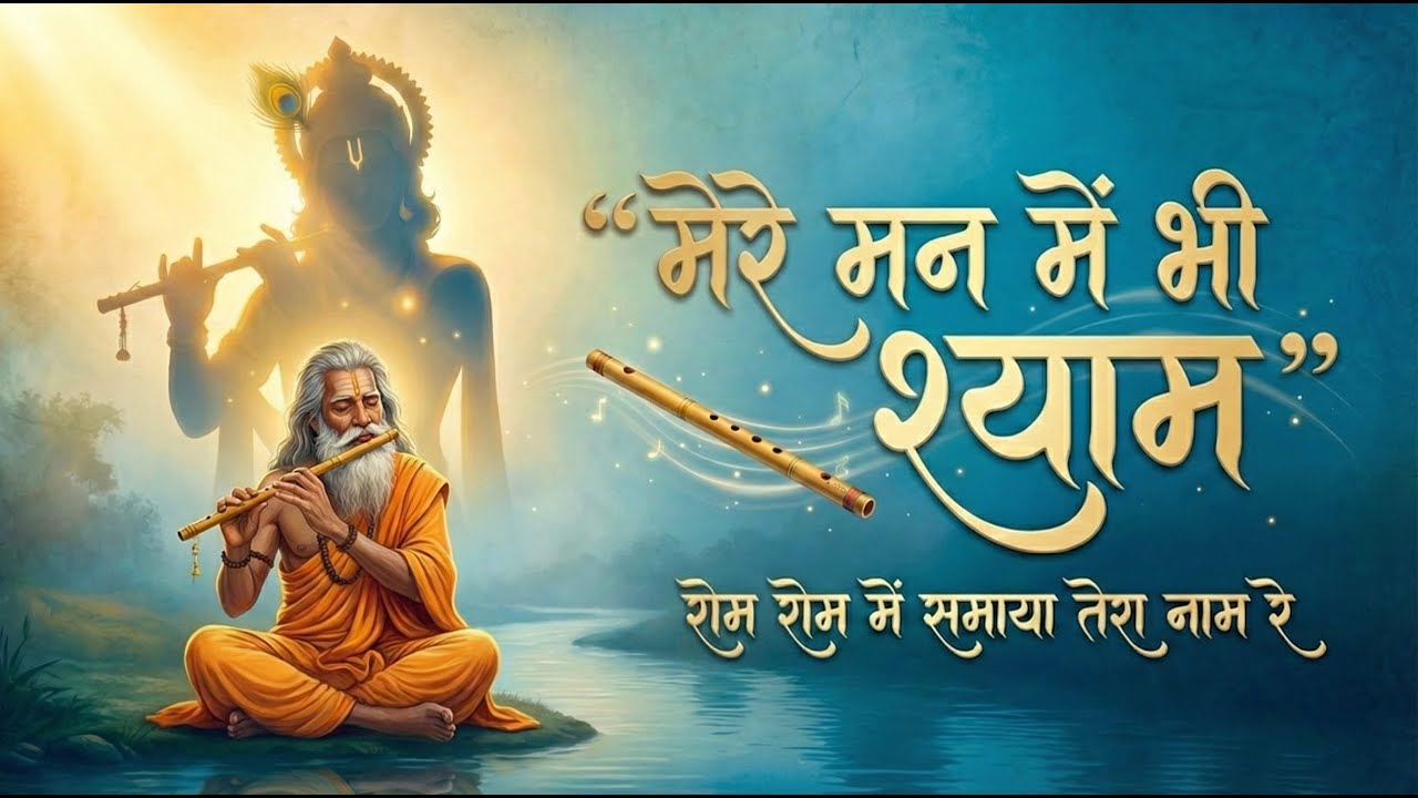 मेरे मन में भी श्याम, मेरे तन में भी श्याम | Shyam Naam Bhajan | Radha Krishna Bhakti Song