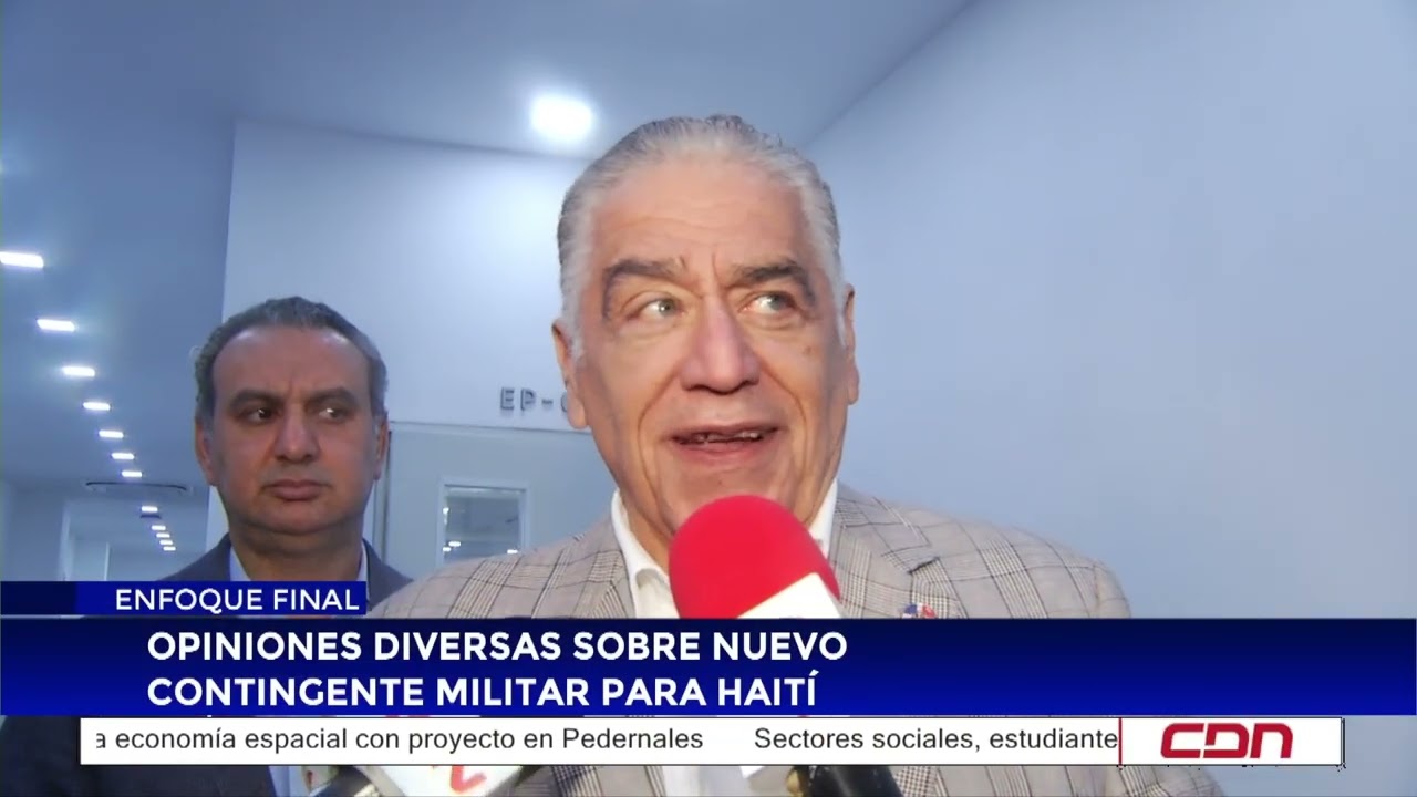 Opiniones diversas sobre nuevo contingente militar para Haití