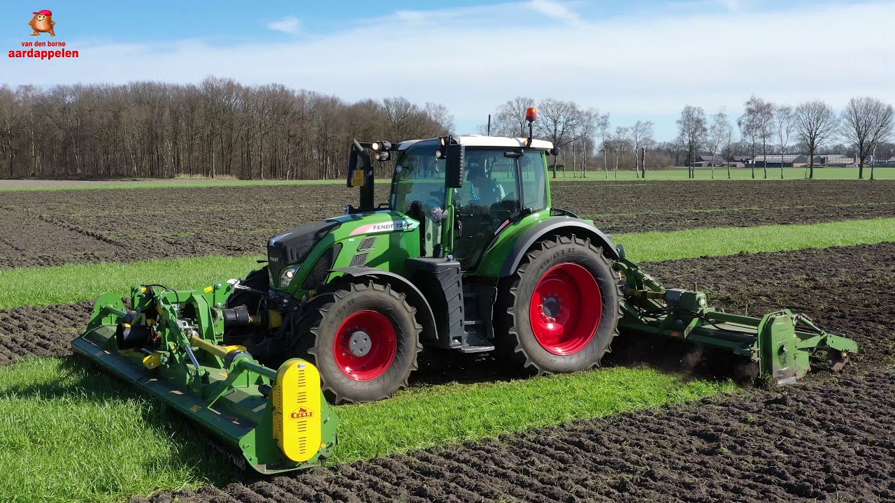 Mulching and rotary tilling 2019