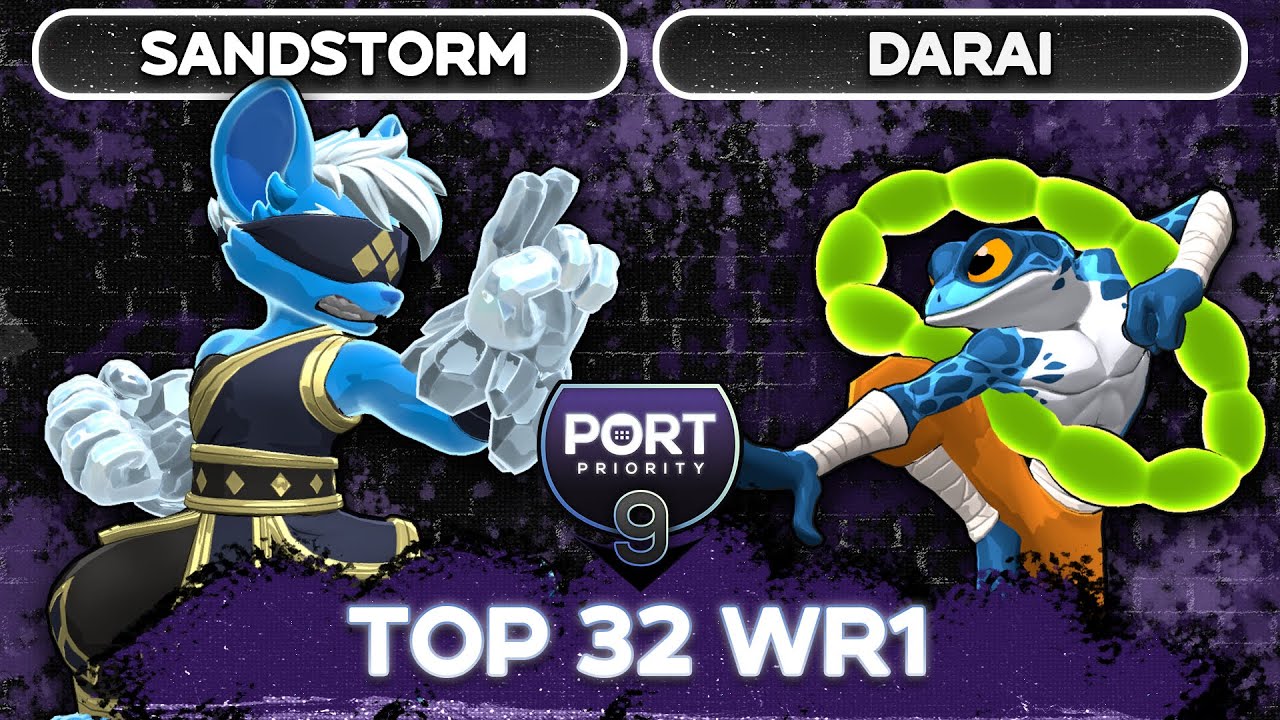 Port Priority 9 Rivals 2 - Sandstorm (Olympia) VS darai (Ranno) - Top 32 Winners Round 1