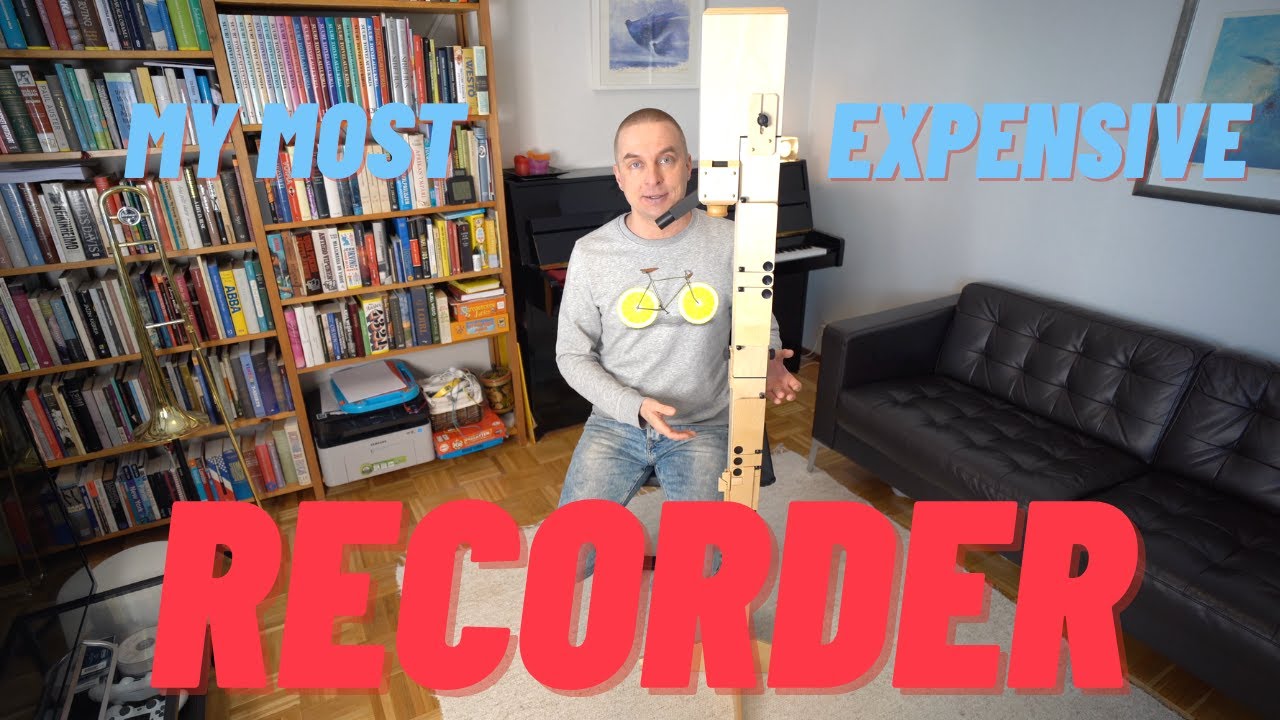 My most EXPENSIVE RECORDER - the PAETZOLD CONTRABASS