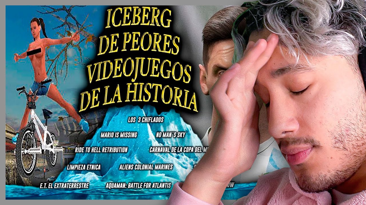 MAAU reacciona al ICEBERG de LOS PEORES VIDEOJUEGOS DE LA HISTORIA 🕹️