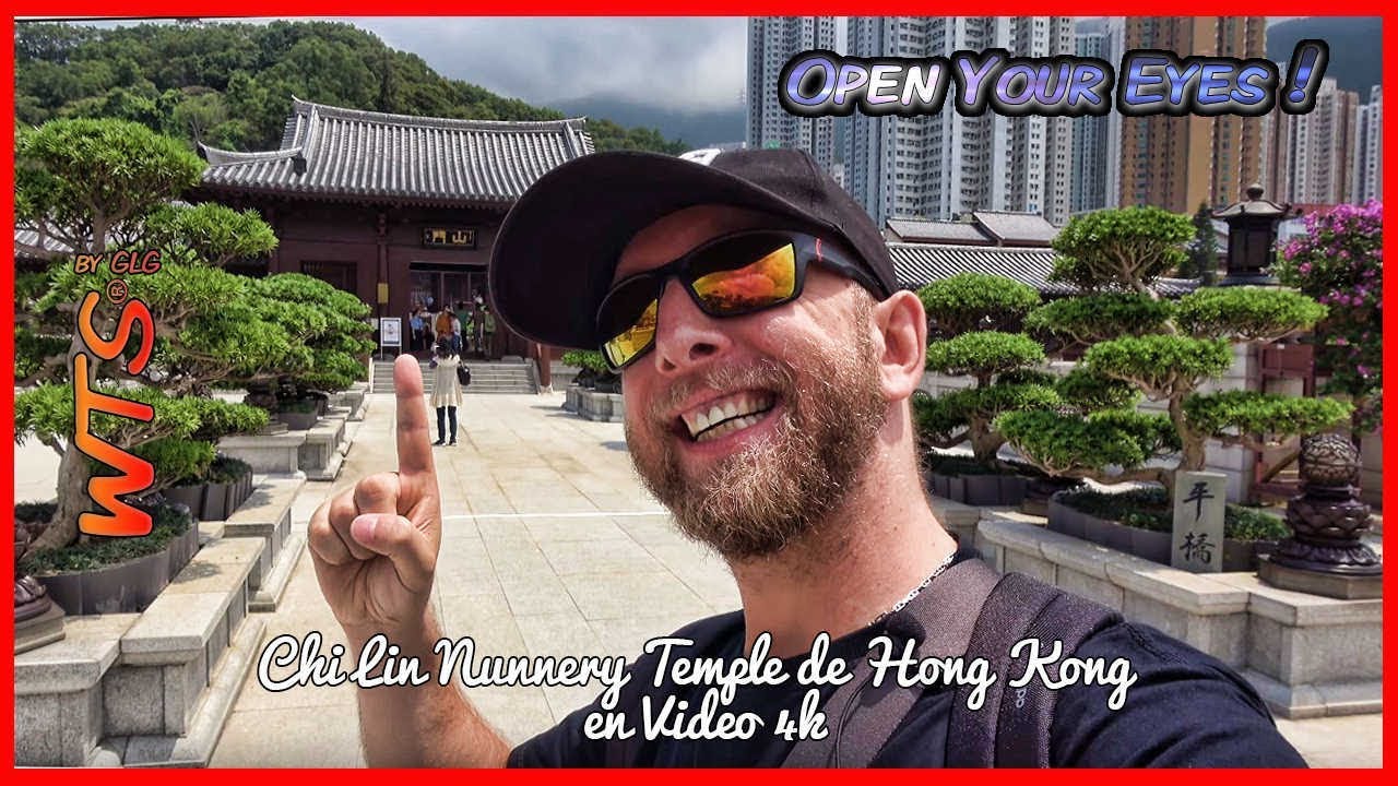 Chi Lin Nunnery au Nan Lian Garden de Hong Kong en Vidéo 4k