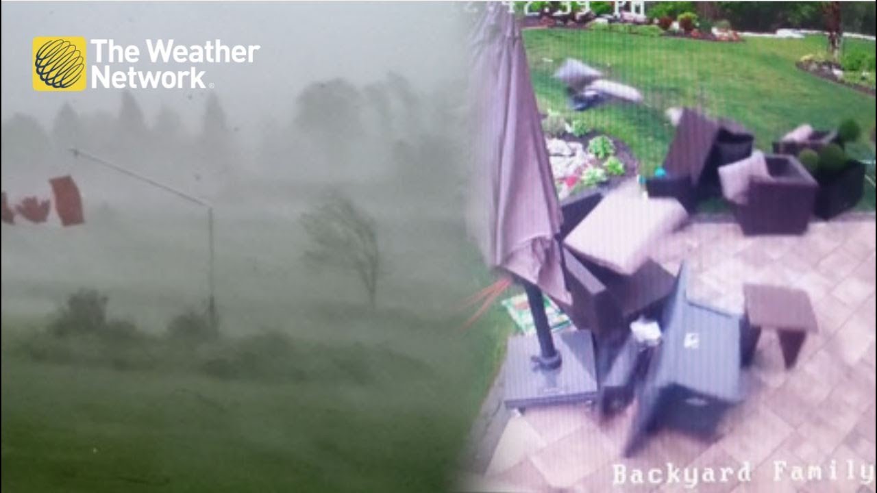 Unbelievable video of intense storms in Ontario & Quebec on Victoria Day weekend