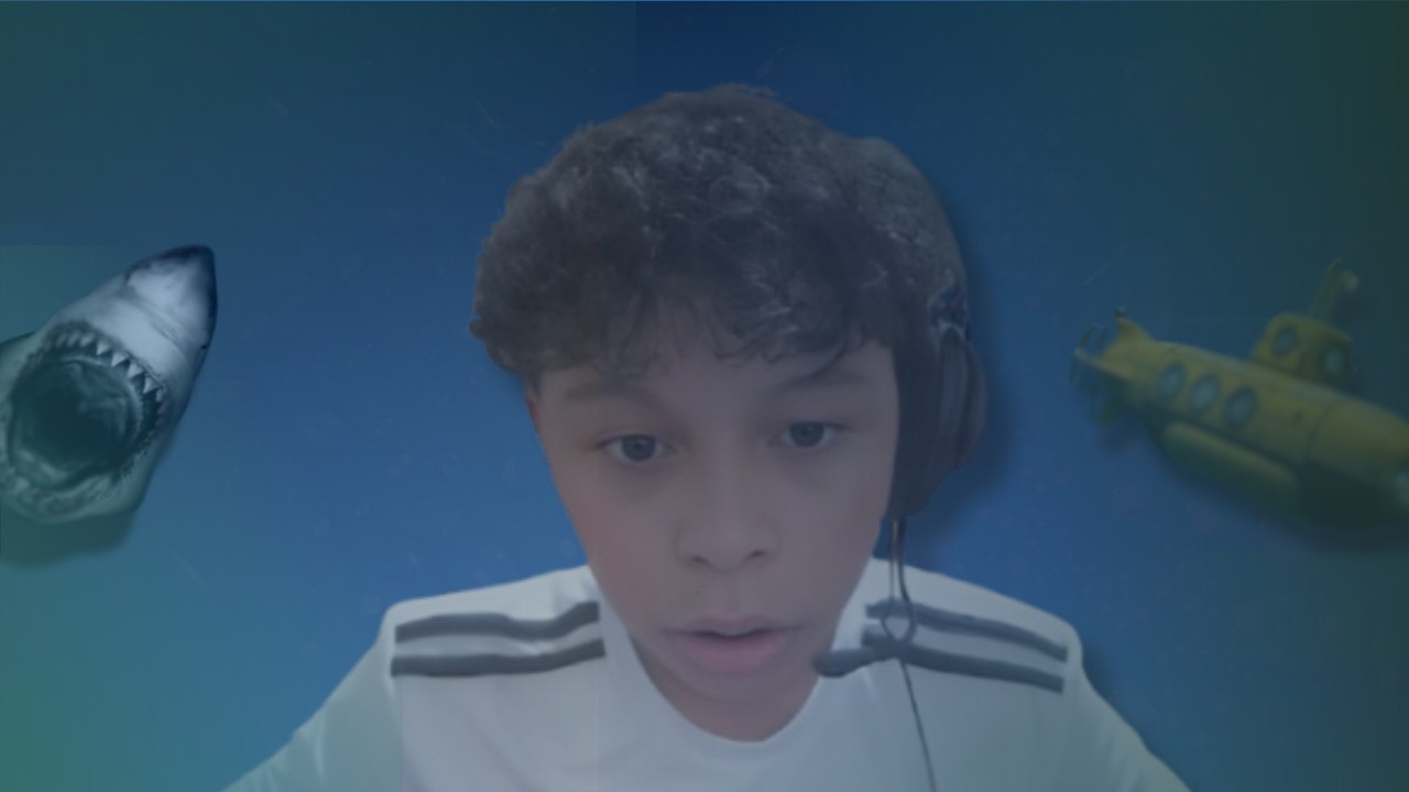 EU TIVE QUE ENFRENTAR UM MEGALODON | MEGALODON no Fortnite