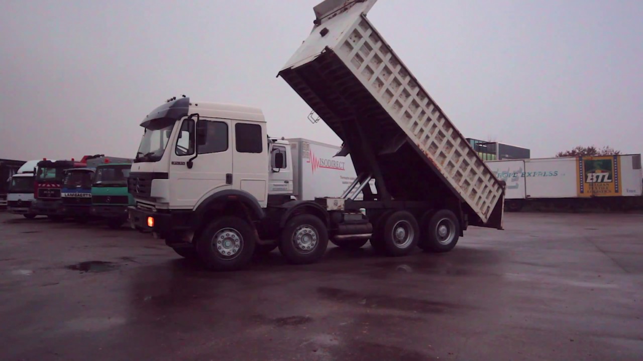 Mercedes SK3535 V8 Power Demonstration