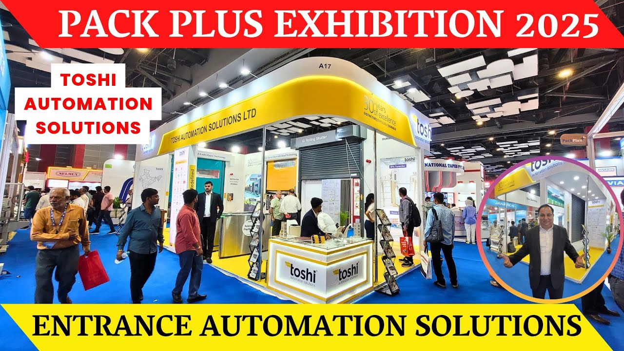 Packplus 2025-Packplus exhibition 2025/ Entrance automation manufacturer -Toshi automation solutions