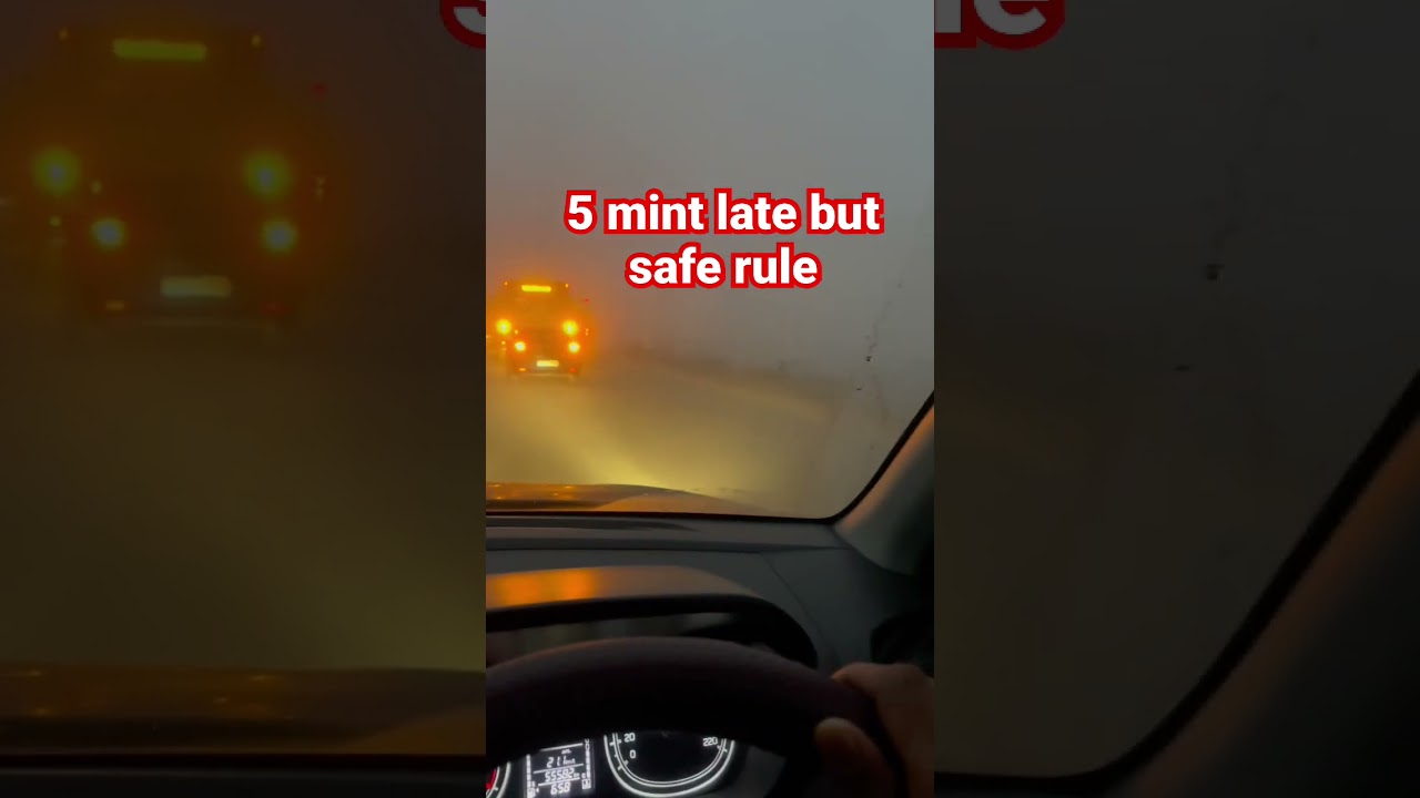 Driving in Fog & Winter 🔥 Smart बनें 🔥 Best Practices 🔥 #drivingtips #foglights #fog