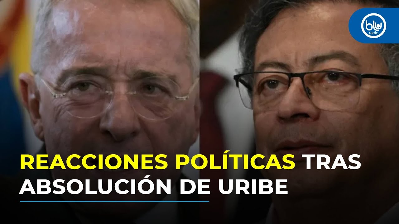 Petro critica absoluci&oacute;n de expresidente Uribe mientras Santos llama a respetar la justicia