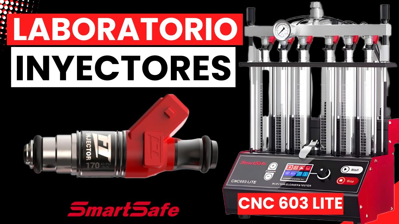Máquina de Inyectores CNC 603 Lite de SmartSafe 🔥 Review Completo en Español + Pruebas Reales