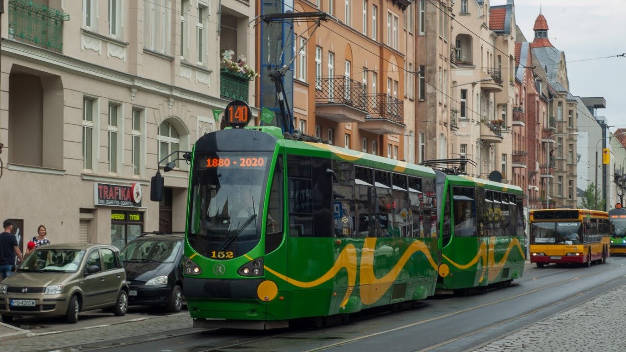 MPK Poznań - Moderus Alfa HF 04 AC #152 + #153 | linia 3