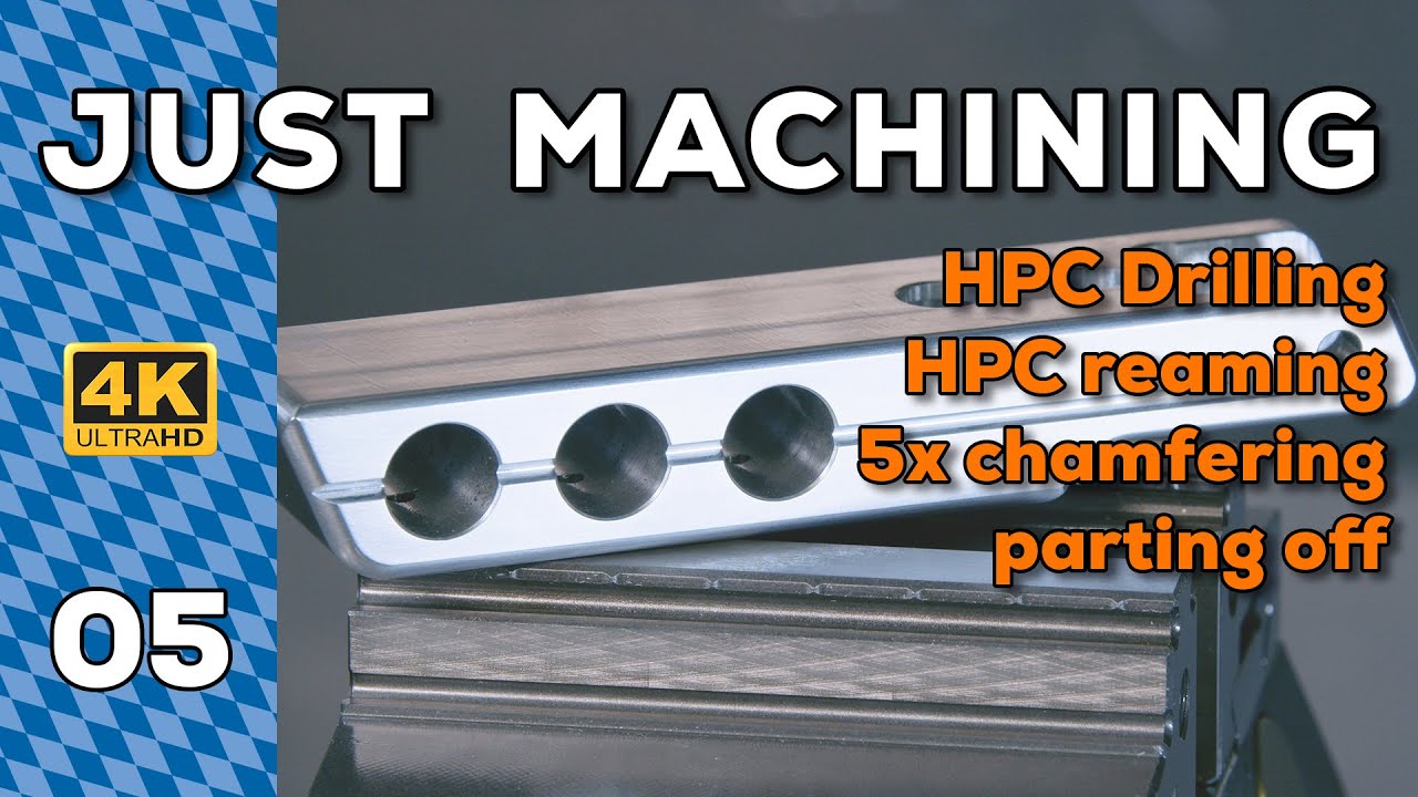 CNC machining - the full process | Hermle C400 | SolidCAM | iMachining